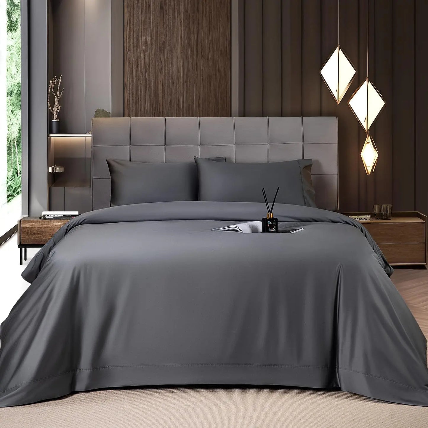Bamboo Sheets Set-6pc