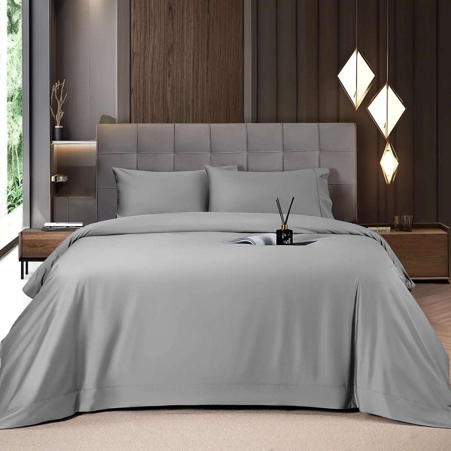 Bamboo Sheets Set-6pc