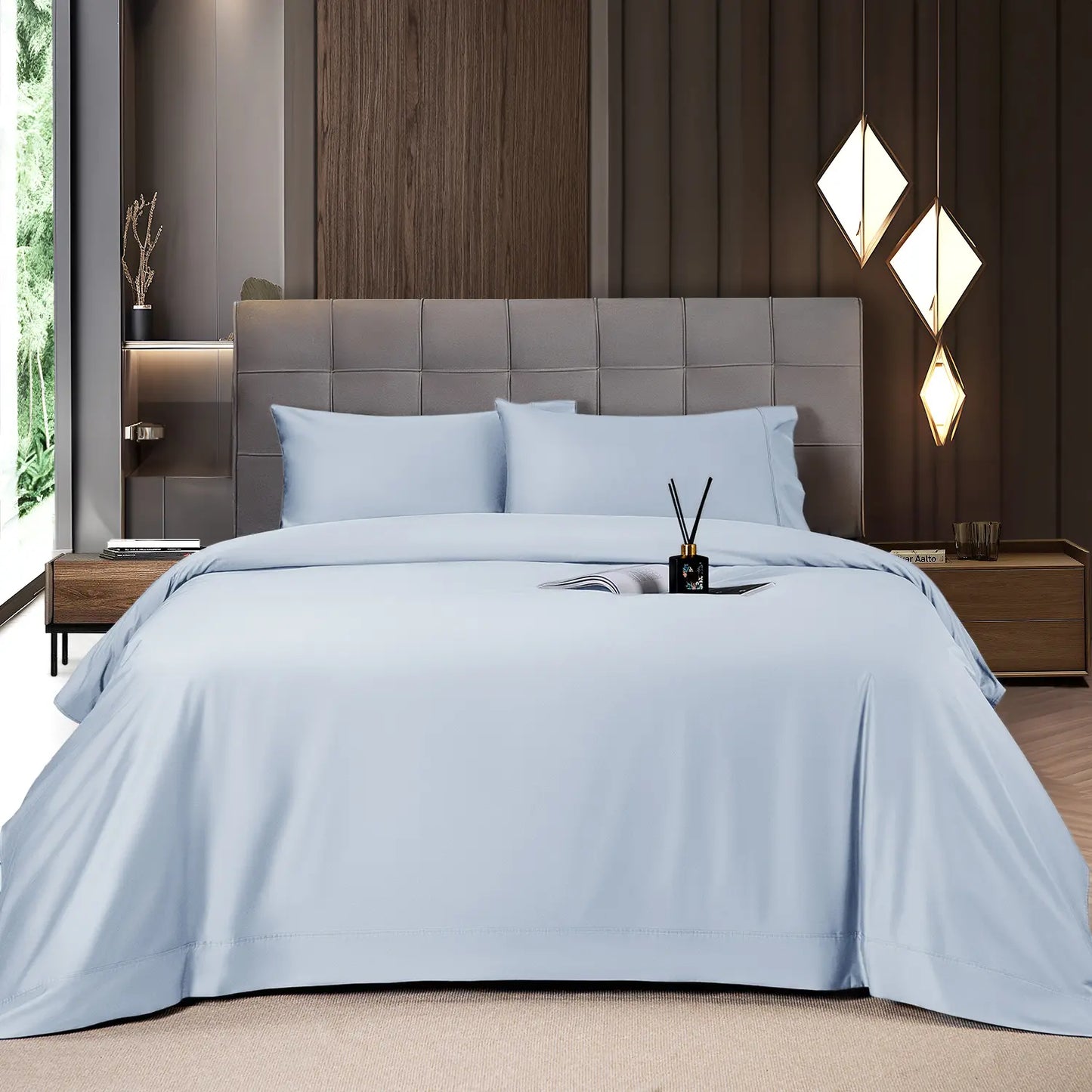 Bamboo Sheets Set-6pc